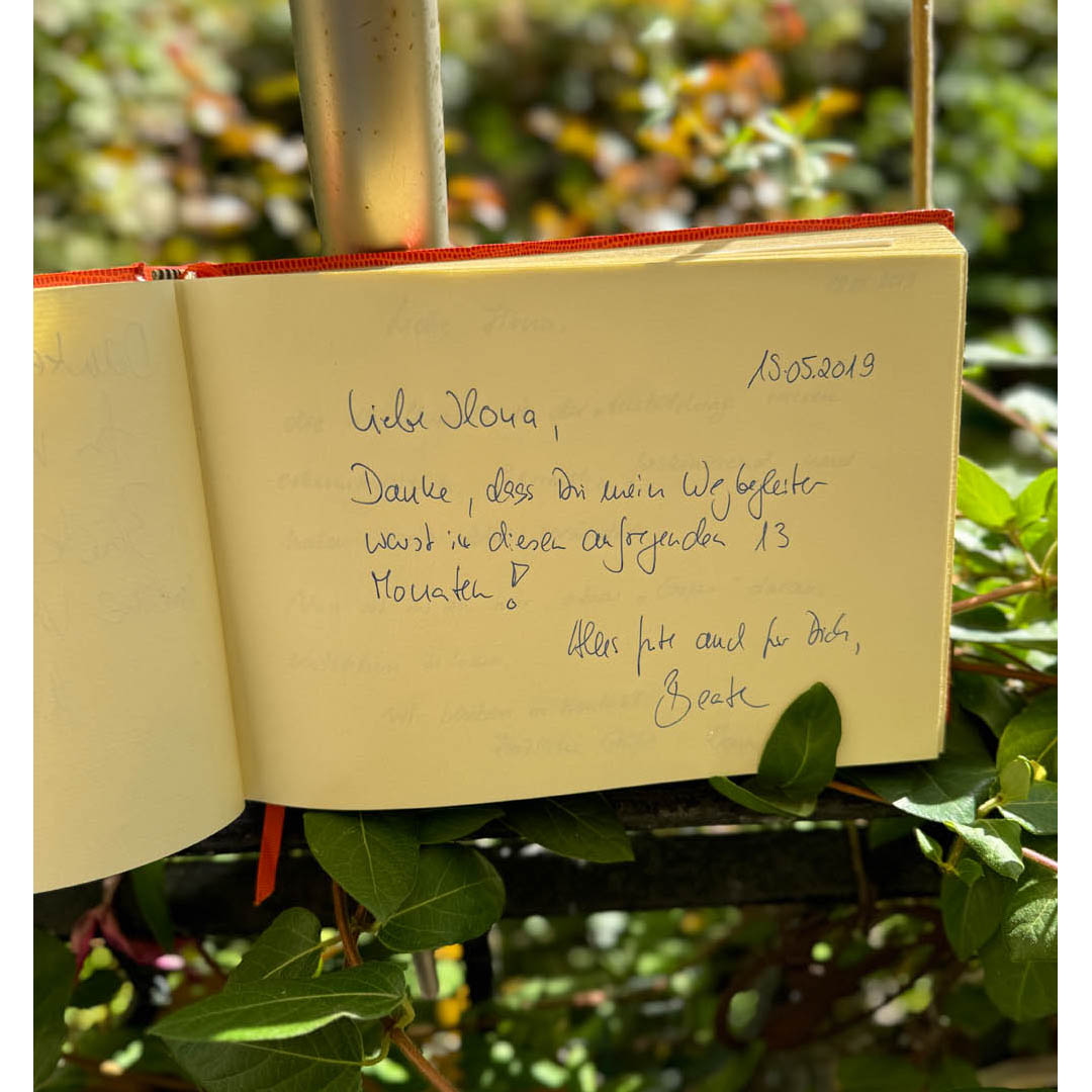 Gästebucheintrag Beate – LBCA Coaching Ausbildung Frankfurt