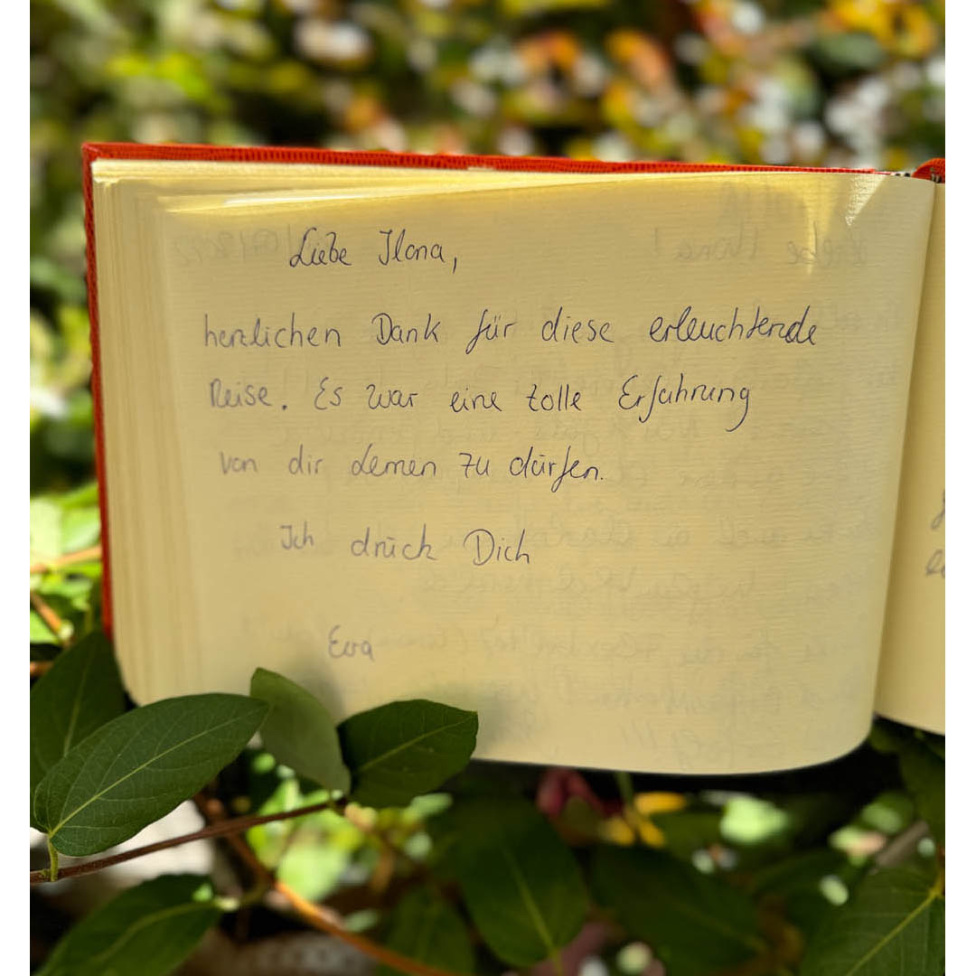 Gästebucheintrag Eva – LBCA Coaching Ausbildung Frankfurt
