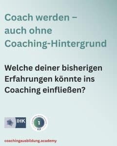 Coach werden auch ohne Coaching-Hintergrund LBCA